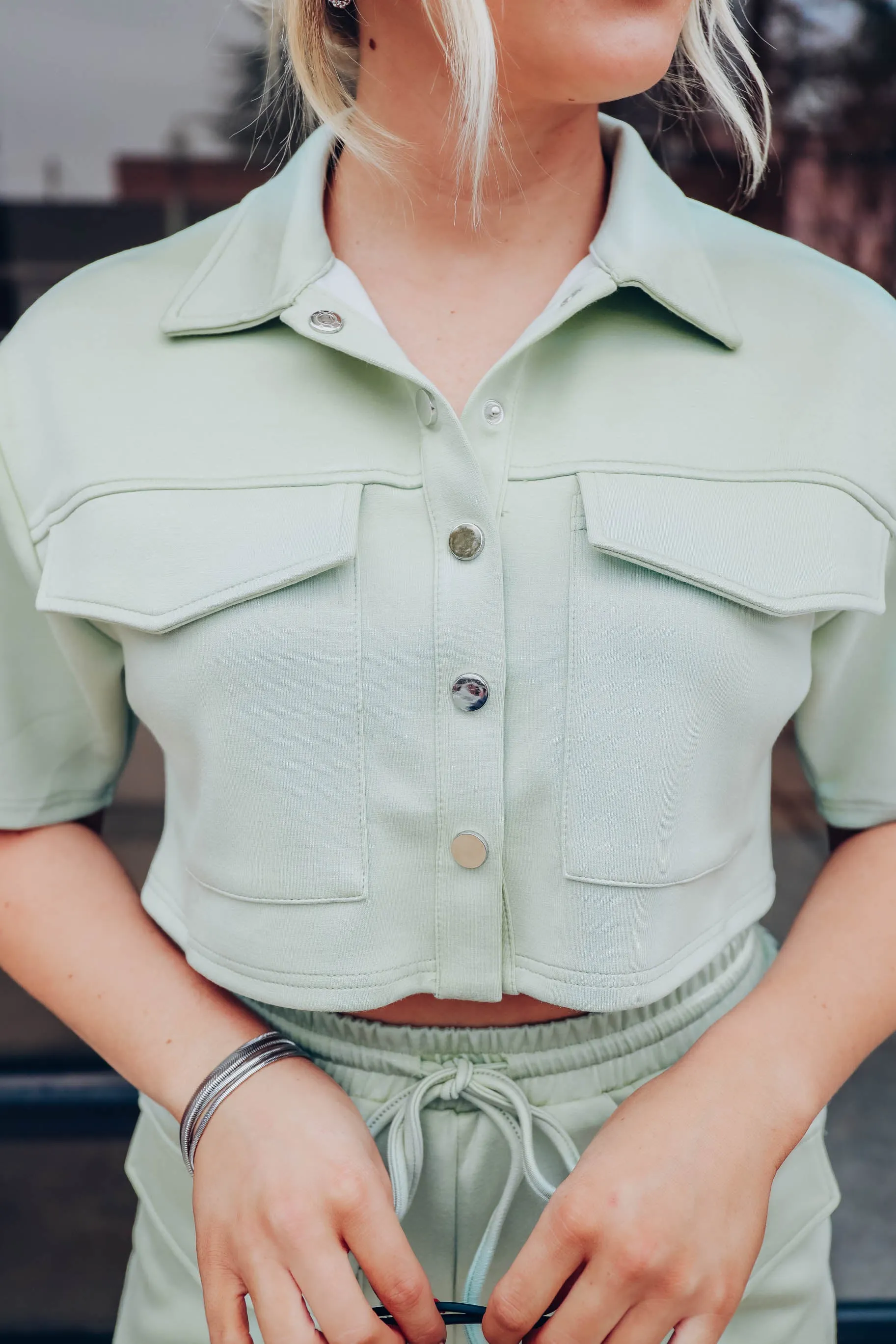 Cape May Chic Short Set - Mint