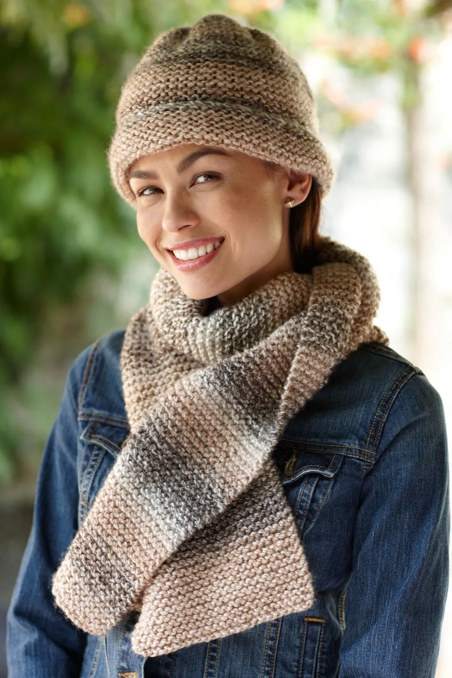 Caramel Candy Scarf Pattern (Knit)