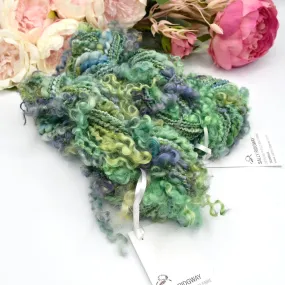 Chunky Hand Spun Art Yarn Calypso Teal