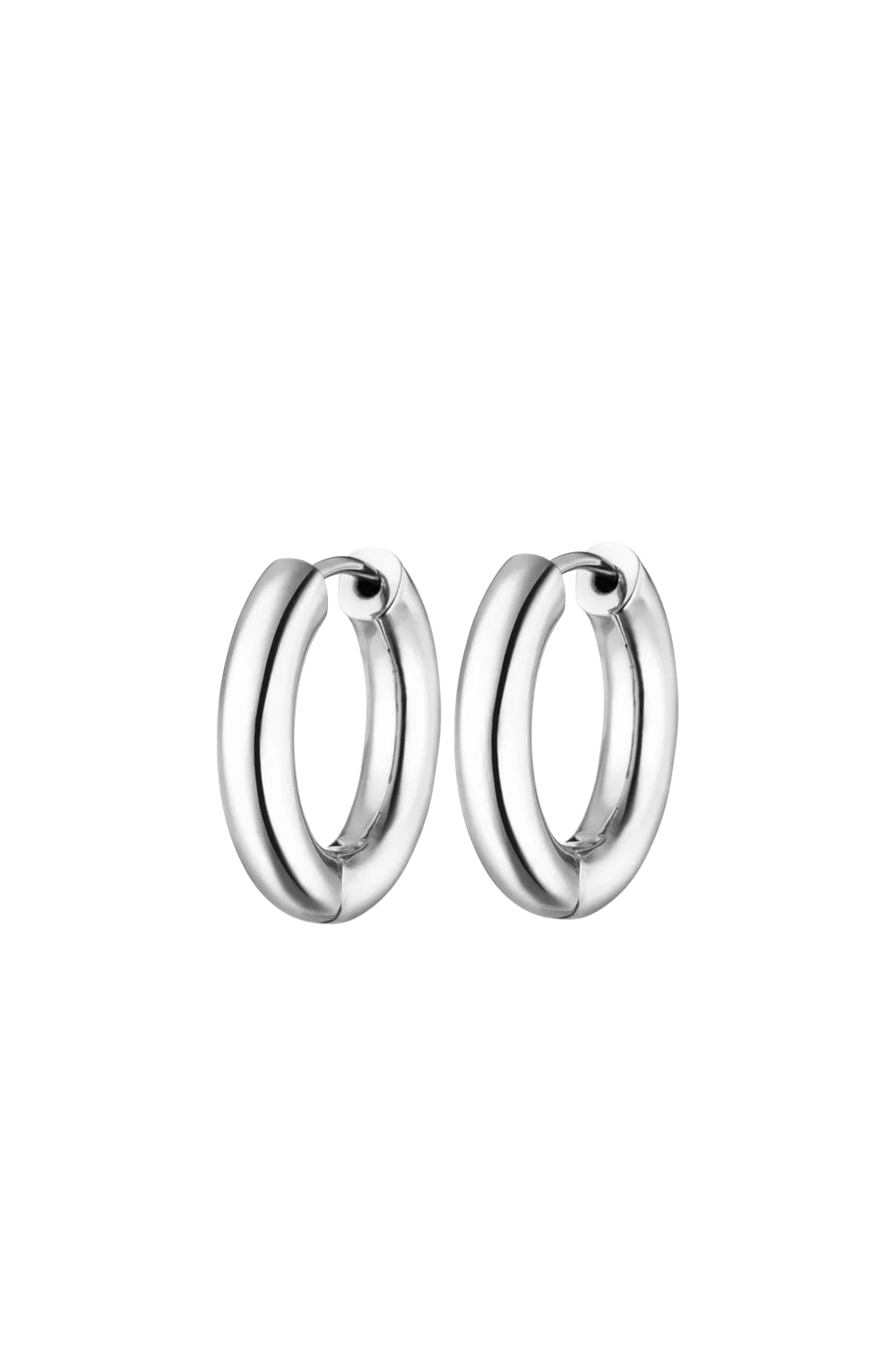 Chunky Hoops Silver