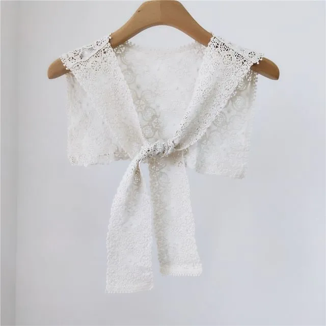 Crochet Knit Light Scarf