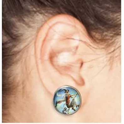 Halloween Stud Earrings - Stainless Steel