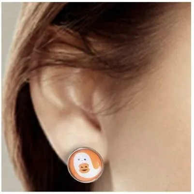Halloween Stud Earrings - Stainless Steel