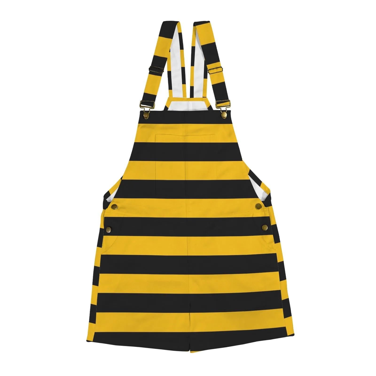 honeybee Unisex Shorts Suspender Jumpsuit