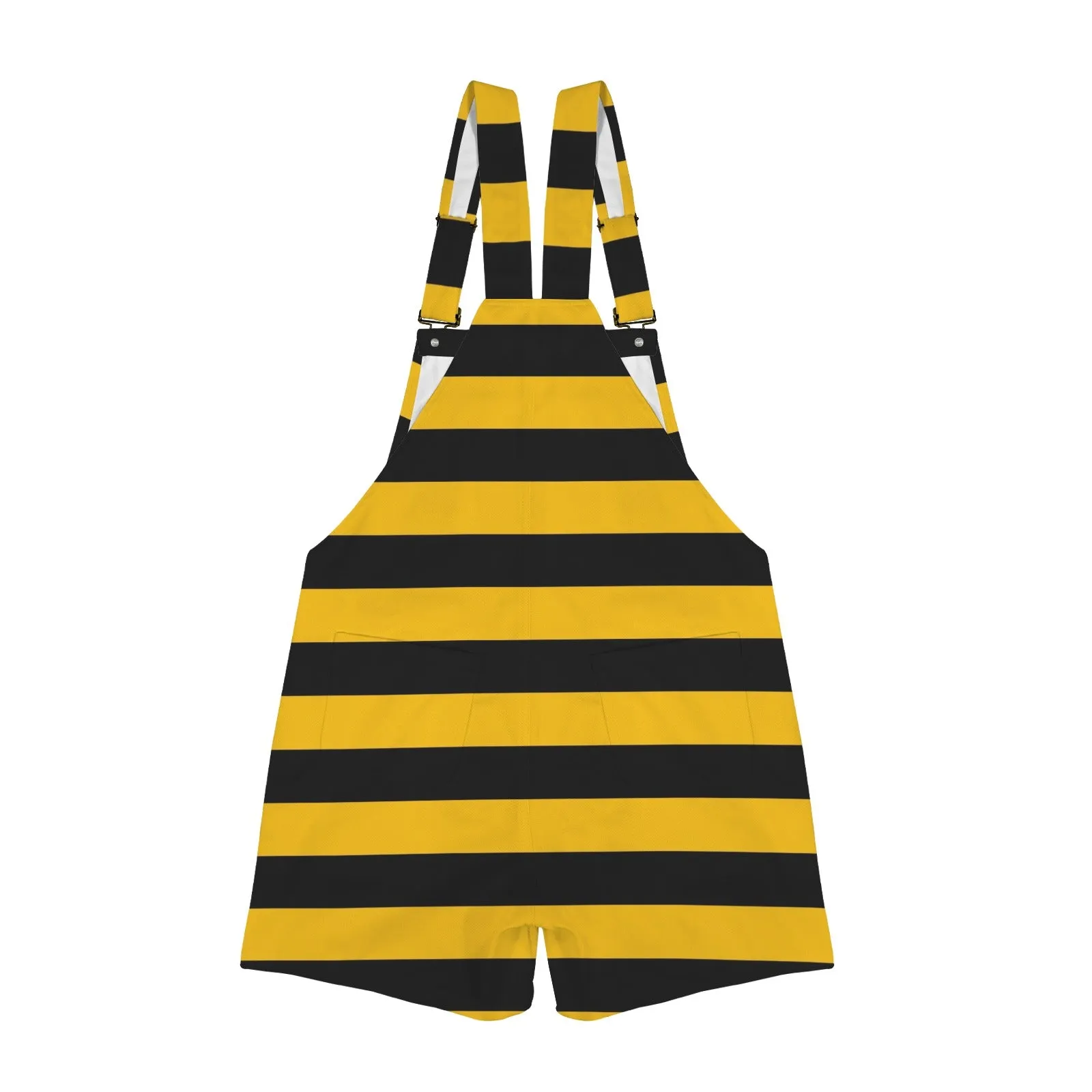 honeybee Unisex Shorts Suspender Jumpsuit