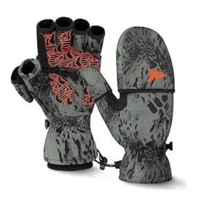 KastKing PolarBlast Cold Weather Mittens and Fingerless Gloves w/ 3M Thinsulate