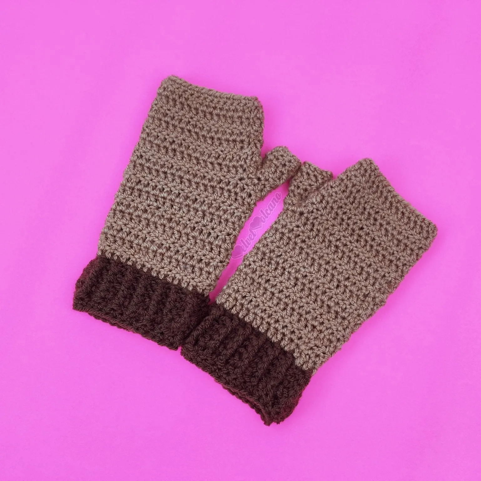 Kitty Paw Fingerless Gloves (Custom Colour)