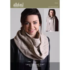 Lace Cowl & Scarf pattern in DK / 8ply SALE