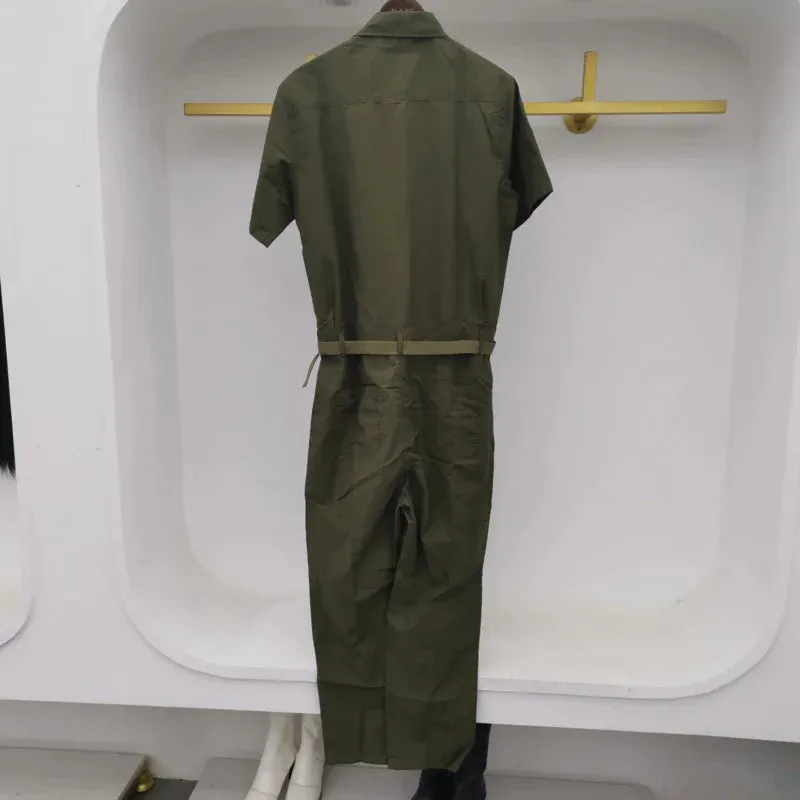 Men's High Streetwear Stylish Workwear Jumpsuit