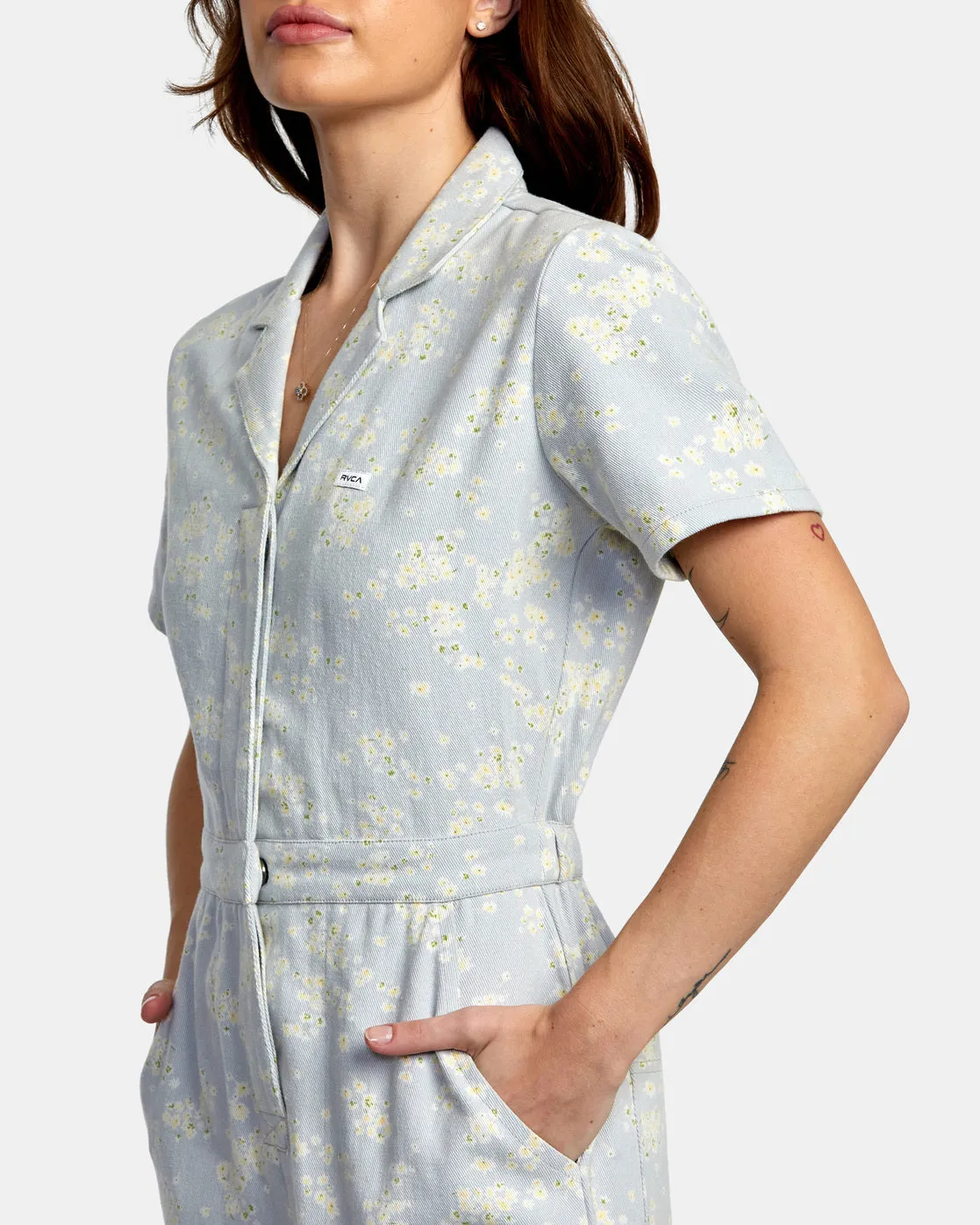 Nightshift Jumpsuit - Shore