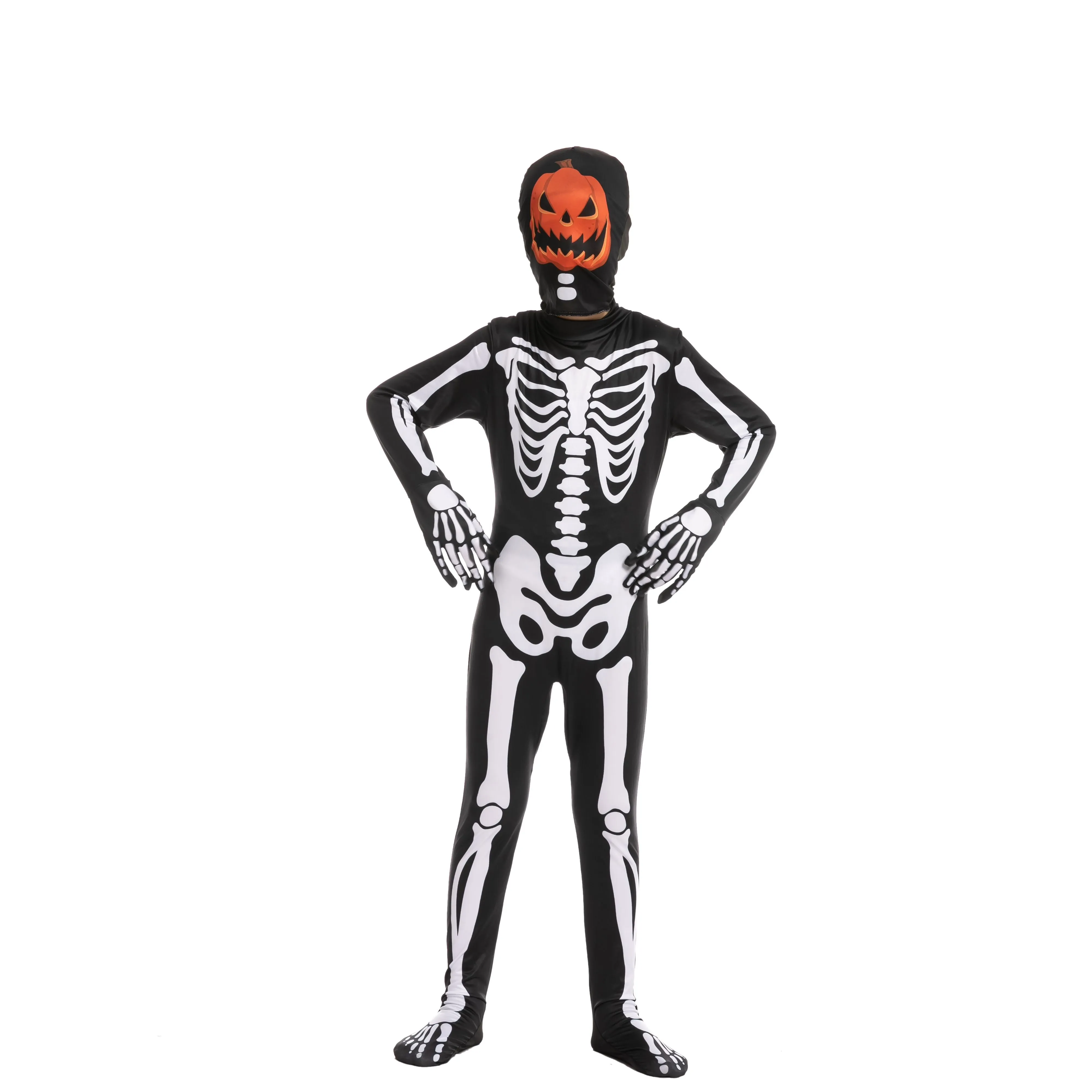 Pumpkin Skeleton Costume - Child