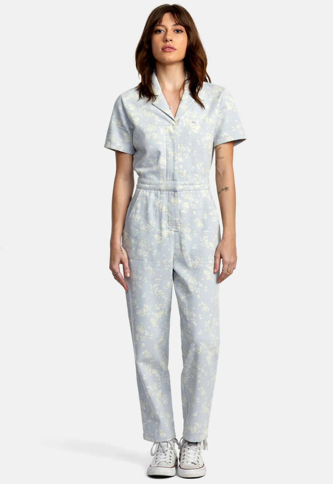RVCA-Night Shift Jumpsuit