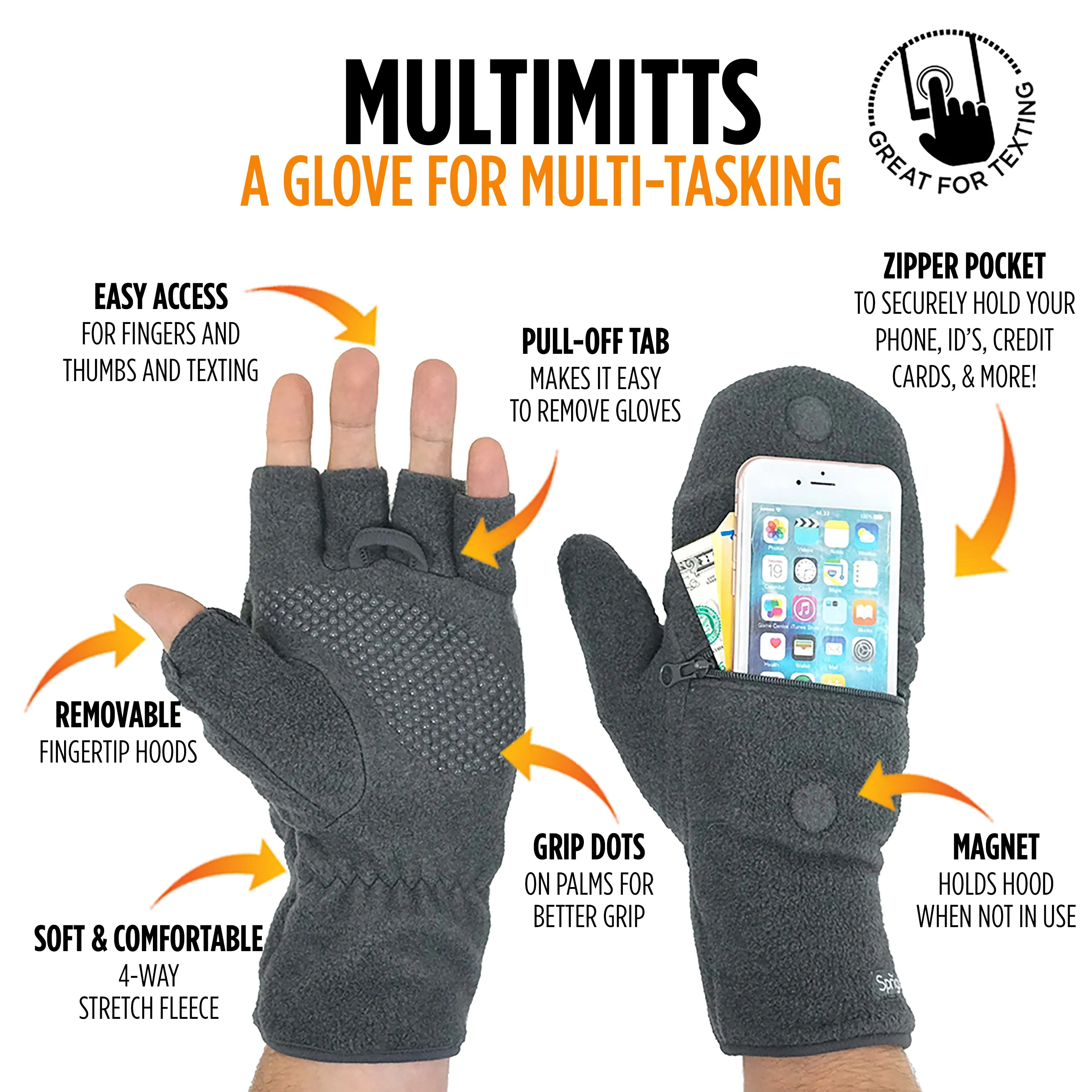 Sprigs Set of 2 Multi-Mitts Gloves