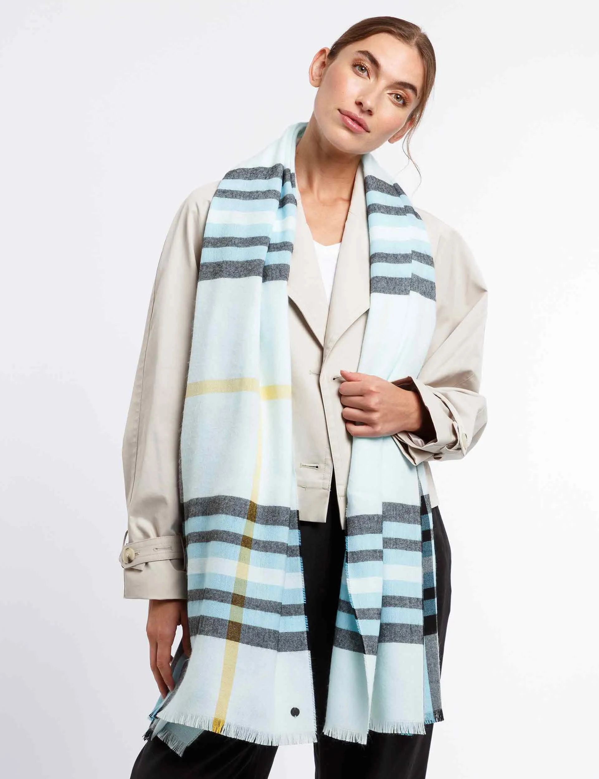 Summer Fraas Plaid Scarf