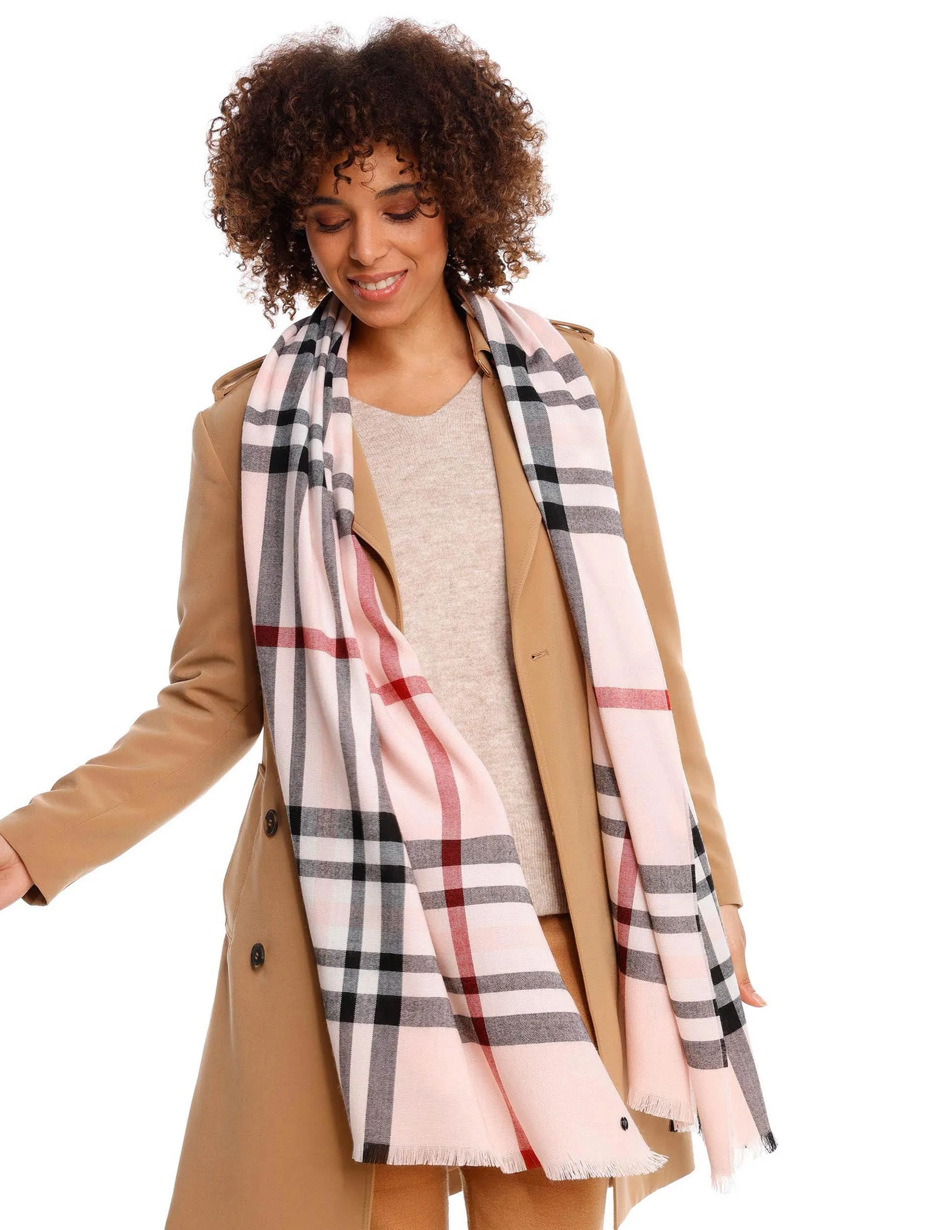 Summer Fraas Plaid Scarf