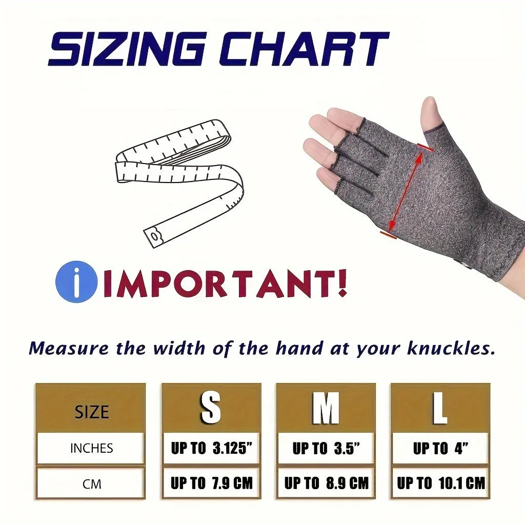 Thermal Fingerless Compression Gloves for Winter Workouts